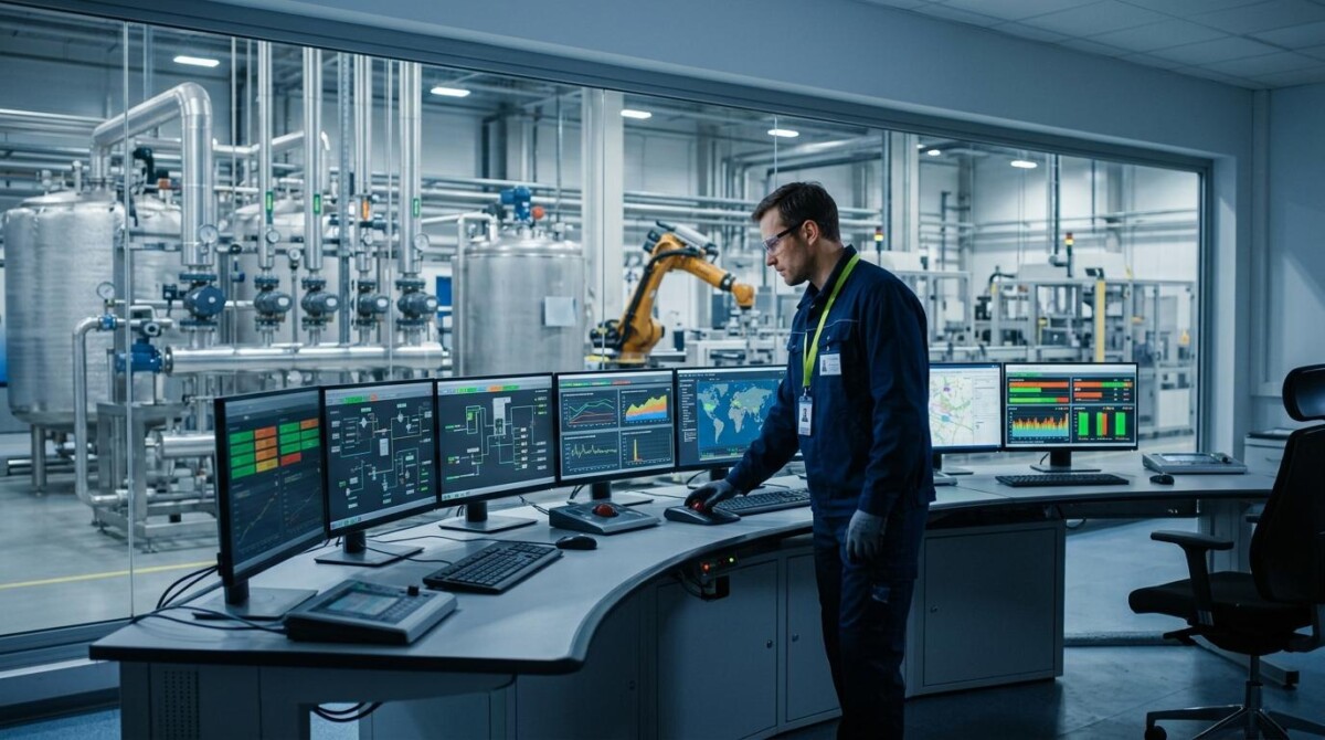 מערכת SCADA בתעשייה